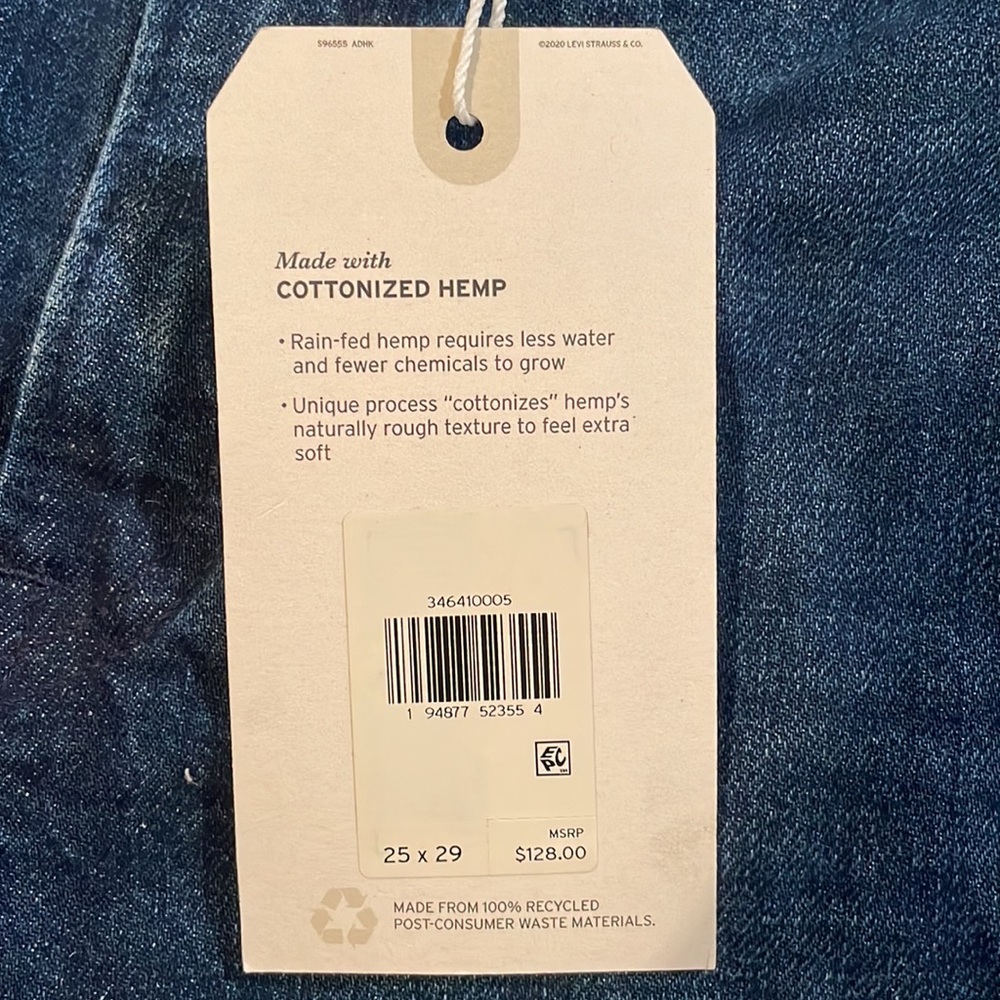 Levi’s Wellthread Collection High Loose W25x29 - Picture 6 of 9
